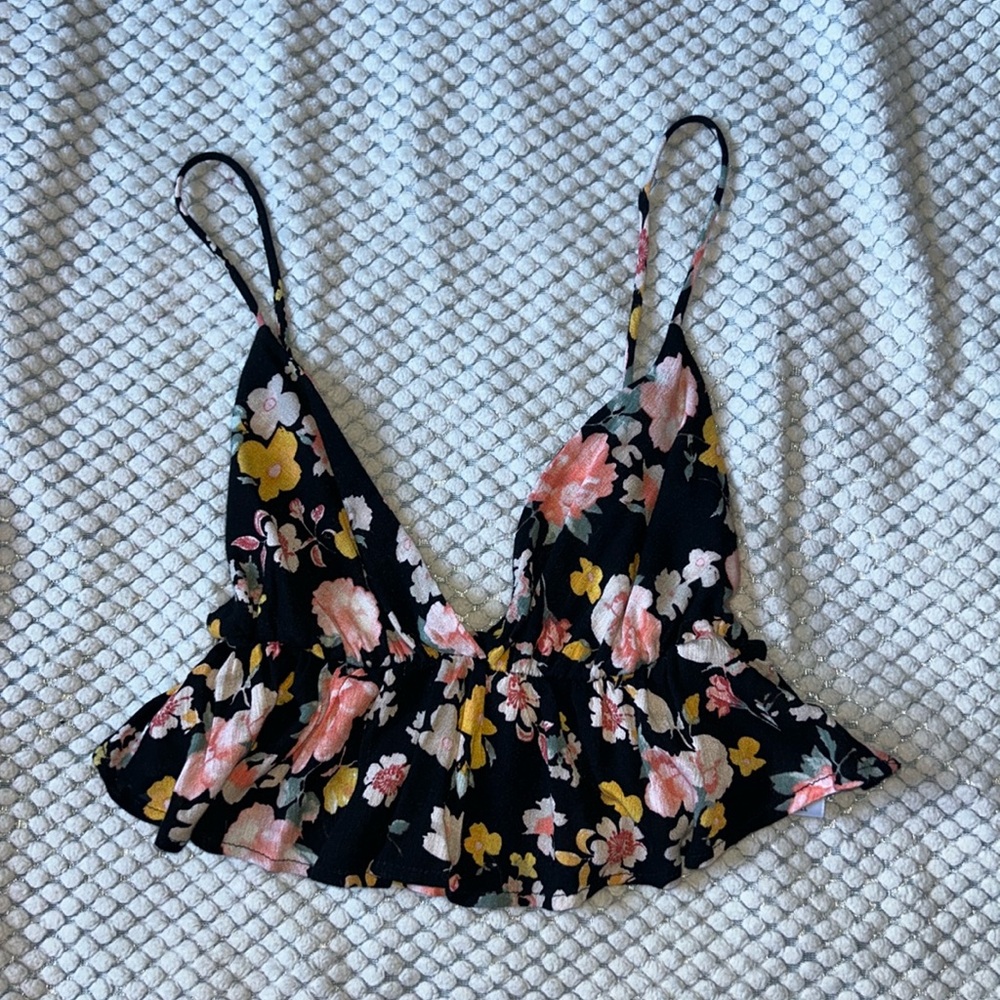 Floral Crop Top